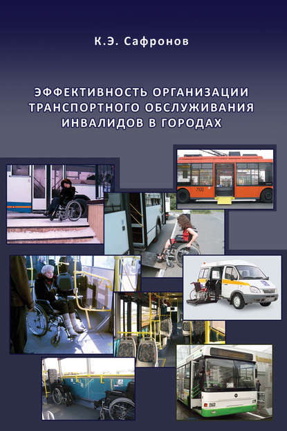 Скачать книгу Эффективность организации транспортного обслуживания инвалидов в городах