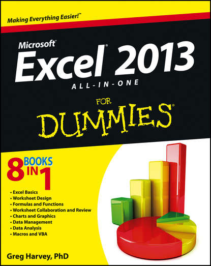Скачать книгу Excel 2013 All-in-One For Dummies