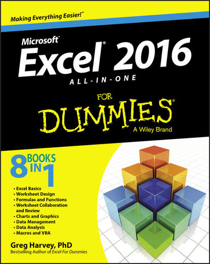 Скачать книгу Excel 2016 All-in-One For Dummies