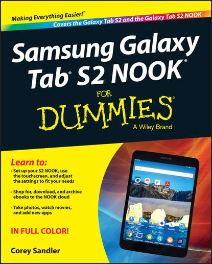 Скачать книгу Samsung Galaxy Tab S2 NOOK For Dummies