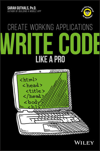 Скачать книгу Write Code Like a Pro. Create Working Applications