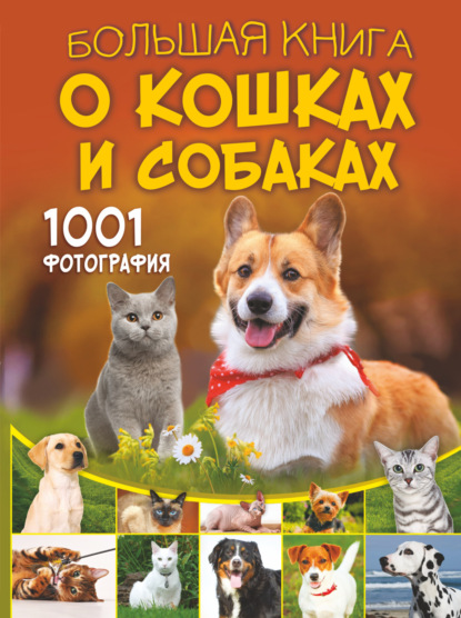 Скачать книгу Большая книга о кошках и собаках. 1001 фотография